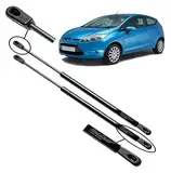 Ramor Strutz 2x Gasfeder Dämpfer Heckklappe Kompatibel mit Ford Fiesta mk6 2008-2017. Gasdruckfeder Heckklappendämpfer Ersatz für 8A61A406A10AC und Andere.