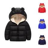 Baby Winter Mantel mit Kapuze Kinder Jacke Langarm Leicht Jacke 6 Monate-4 Jahre