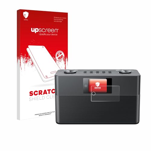 upscreen Schutzfolie für Kenwood Smart-Radio CR-ST100S-B – Kristall-klar, Kratzschutz, Anti-Fingerprint