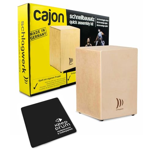 Schlagwerk CBA 10S CBA10S Cajon Bausatz zum selber bauen + keepdrum Sitz-Pad