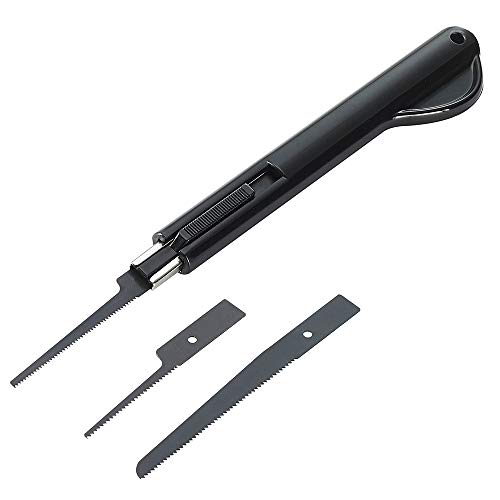Revell Revell_39067 39067 Präzisionssäge mit 3 wechselbaren Sägeblättern, Spezialwerkzeug für den Plastikmodellbau 39067-Zubehör, schwarz