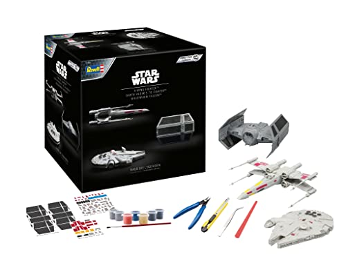 Revell Adventskalender Star Wars 2022 I Adventskalender zum Basteln I Star Wars Adventskalender I Adventskalender für Jungen, Mädchen & Erwachsene ab 10 Jahren I Geschenk zu Weihnachten