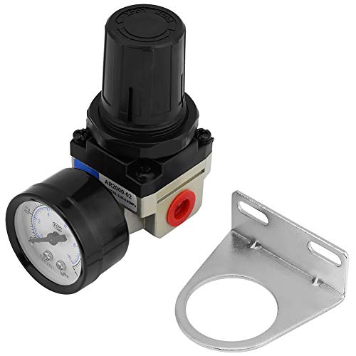 AR2000-02 Luftfilter, Industrielle Wissenschaftliche AR2000 02 Druckregler Combos G1 4 Quellgasbehandlungseinheit Pneumatischer Entlastungswert Mini mit Messgerät mit