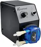 Peristaltische Dosierpumpe 12 V Kamoer kleine Flüssigkeitspumpe mit variabler Geschwindigkeit Für chemische Experimente im Labor, KCP PRO2 Norprene-Rohr: 3,2 mm × 6,4 mm, 40–210 ml/min, mit Netzteil