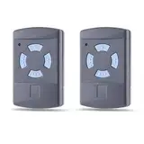 2 Stück Garagentor Handsender für Hörmann HSM4-868, 4-Befehl 868,3MHz Fernbedienung für Hörmann Garagentoröffner SupraMatic, ProMatic, RotaMatic, LineaMatic