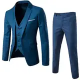 Generisch Anzughose Herren schwarz gr 50 Herrenanzug 3-teilig Slim fit hellblau weiße Anzughose mit bügelfalte Herren Anzughose Herren schwarz Stretch Slim fit Herren Sommer Anzug Set