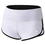 Kipro Mädchen Tanzen Körperform Schnell Trocknend Shorts White S