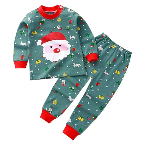 Uwdiohq Damen Sale Angebote Sale Baby Mädchen Winter Kleidung Santa Baby Crewneck Sweatshirts Gerippte Schlaghosen Set Kleinkind Weihnachtsoutfits Pulli Mädchen Klamotten Mä Meine Bestellungen Sale