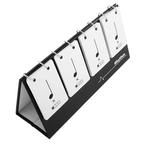 Toyvian Musiknoten-karteikarten – Rhythmus-übungskarten Zum Üben Und Für Den Musikunterricht – Ideal Für Und Schüler