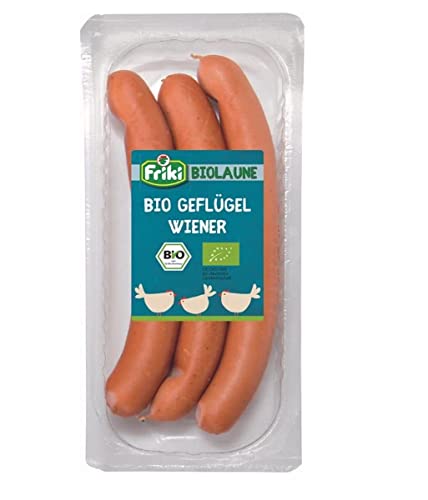 Friki Biolaune Bio Geflügel Wiener, 120 g