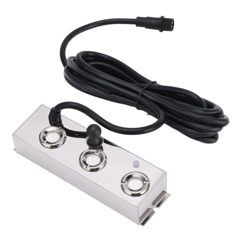 Ultraschall -Nebel -Maker Fogger 3 Köpfe Edelstahl Ultraschall Nebelbefeuchter mit 3 Metern Kabel für Gärten oder Terrassen 36V