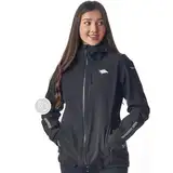 Valkental® Reflektierende Funktionsjacke [Das Original] - Damen - Wasserabweisend & Winddicht | Doppel Reißverschluss | Geeignet als Laufjacke, Fahrradjacke & Übergangsjacke | VERTEX Jacke