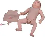 GFLCWYP Lebensgröße Baby Pflege Praxis Simulator Anatomisch Neugeborenes Baby Pflege Modell für medizinische Bildung Lehrwerkzeug