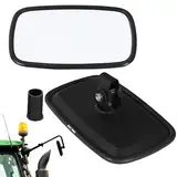 KOTARBAU® Traktor Spiegel Universal 14,5 x 23 cm PVC 1 Stück Rückspiegel Traktor LKW Spiegel Rückfahrspiegel mit Halterung Spiegel Landwirtschaft