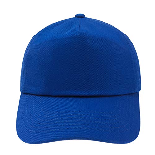 MFAZ Morefaz Ltd Jugend Baseball Kappe Kinder Mütze Basecap Mädchen Junge (Royal Blue)