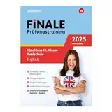 FiNALE Prüfungstraining Abschluss 10. Klasse Realschule Niedersachsen: Englisch 2025 Arbeitsbuch mit Lösungsheft und Audio-Dateien