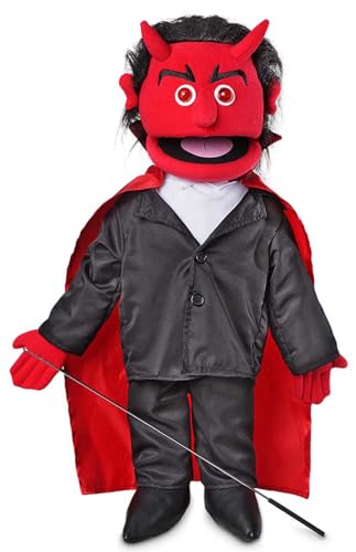 25" Devil w/ Glowing Eyes Full Body Puppet by Silly Puppets