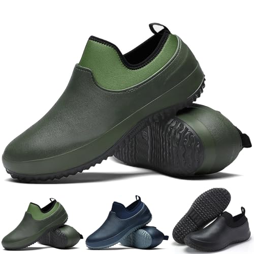 Regenschuhe Damen Bequem Elegant Gartenschuhe Kochschuhe Frühling Rutschfest Leicht Ölbeständig Chefschuhe Regenschuhe Wasserdicht Sicherheitsclog Arbeitsschuhe Für Restaurant Küche