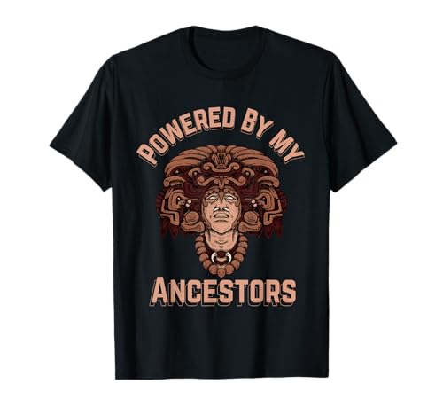 Angetrieben von My Ancestors Indigenes Stammesland Zurück T-Shirt