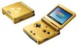 Gameboy Advance SP Konsole Gold Game boy