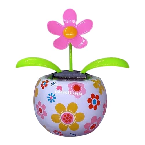 Wackelfigur Blume, Solar Tanzende Blume Solarblume Wackelfigur Wackelblume Solar Solarbetriebene Wackelblume Solar Wackelblumen Solar Wackelblume Solarblume Wackelfigur Blume Für Auto Haus Oder Büro