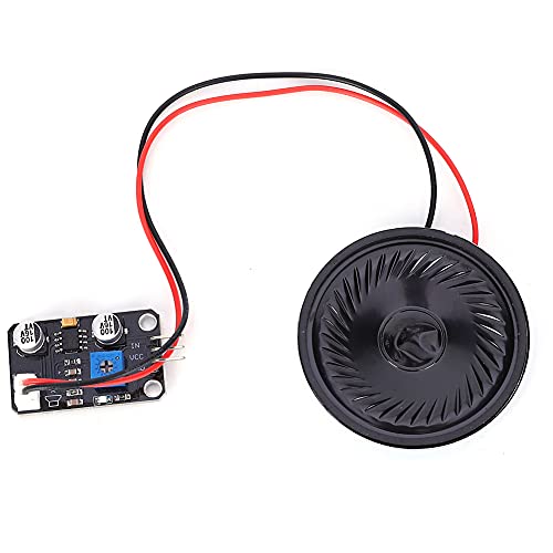LM386 -Verstärker -Chip -Musik -Player -Modul für R3 Electronic Building Block, 0,5W -Lautsprecherleistung, 5 -V -Spannung mit Verbesserter Klangqualität, Audioausgabe und Bequemer Funktion