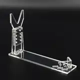 Sankuai Pistolenständer Pistolenhalter Waffenständer Acryl Höhenverstellbar 5 Höhen/3 Längen 19.5 * 5 * 16cm