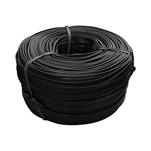 10m Keder Ø 3mm x Fahne 7mm Kederband Biese Paspelband Wulstband PVC Farbwahl, Größe:Ø 3mm x Fahne 7mm, Farbe:schwarz