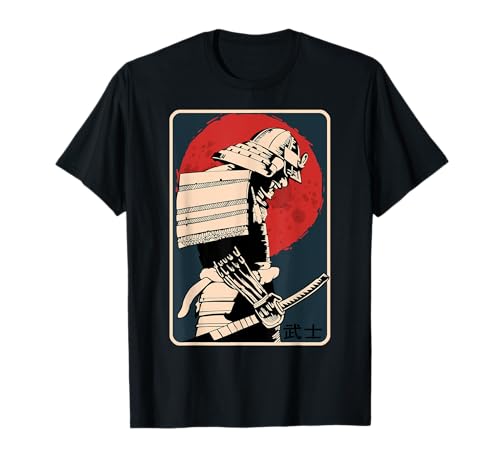 Japanischer Kampfkunst-Stil - Katana-Schwert - Samurai T-Shirt