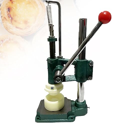 Generisch Manuelle kommerzielle Eiertörtchenmaschine, Eiertörtchen -Pressmaschine, Pudding -Torte -Schalenformmaschine, Zuhause, Restaurant, Kuchenladen Handgepresst