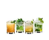 RIEDEL Mixing Rum Set, 4er Set, klares Kristallglas, maschinell gefertigt