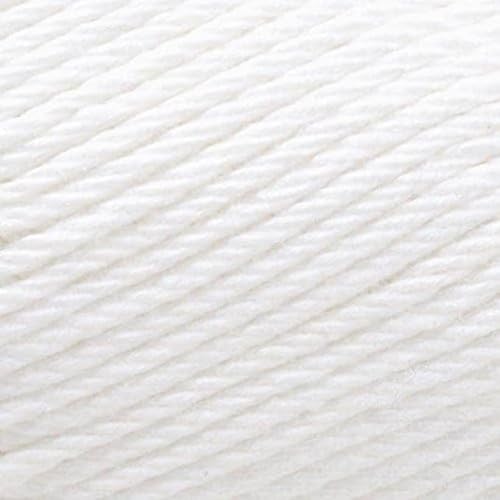 Scheepjes 1699-105 Catona Baumwolle Garn, 105 Bridal White, 1x100g