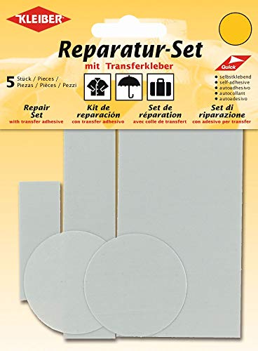 Kleiber + Co.GmbH Schnell-Reparatur-Set, Nylon, 14 Hellgrau, Assortment of Sizes, 5