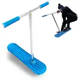 Indo SnowScoot – Ultimativer Schneescooter für Kinder & Erwachsene – Perfekter Hinterhofspaß mit glattem Schleifboden – Ideales Kinder-Schnee-Spielzeug für kleine Hügel