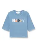 NAME IT Baby - Jungen Nbmhumas Ls O-Neck Sweatshirt, Blau, 80 EU