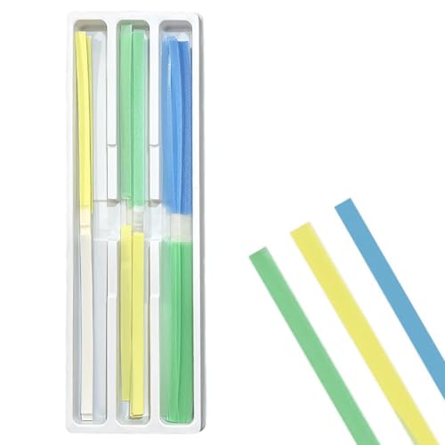 75 Stück Zahn Schleifpapier Zahnschleifpapier Zahn Polierstreifen Zähne Zahnschleifpapier für Zwischenräume Zahn Schleifpapier Tragbares Zahnschleifpapier Zum Polieren Der Zähne 3 Größen (152×4mm)