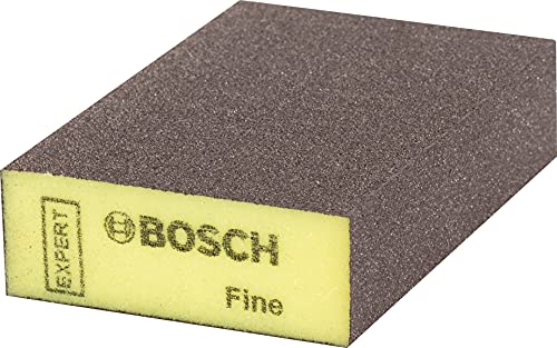 Bosch Accessories 1x Expert S471 Standard Blöcke (für Weichholz, Farbe auf Holz, 69 x 97 x 26 mm, Feinheitsgrad fein, Zubehör Handschleifen)