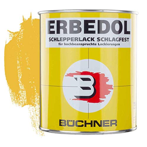 Erbedol | Schlagfester Lack | John Deere | SL1122 | bis 1987 | gelb | 0,75 l | Traktor | Landmaschinen | Traktor marken | Instandhaltung | Farbe | schlagfest SL1122 - bis 1987-0,75 l - gelb | Lack