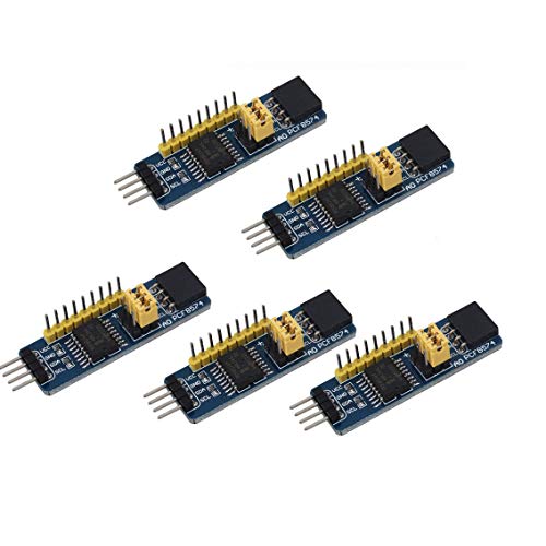 DollaTek 5Pcs PCF8574 IO Erweiterungsplatine I/O-Expander I2C-Bus Auswertungs-Entwicklungs-Modul