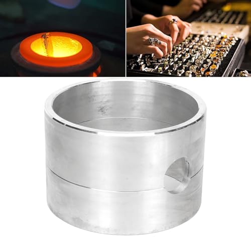 Sandgussbox Schmuckgussform Sandgussform Aluminiumlegierung Schmuckringgussform DIY Schmuckgussform
