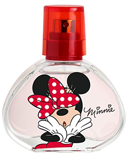 Minnie Mouse Kinderparfüm: Eau De Toilette im schönen Glasflakon im typischen Design, blumiger Duft (30 ml)