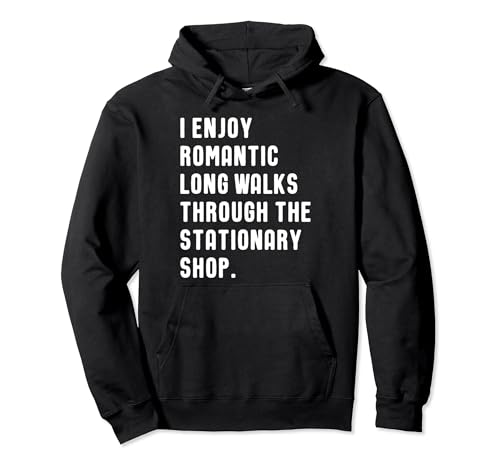 Schreibwarenladen-Liebhaber, lustiges Zitat Pullover Hoodie
