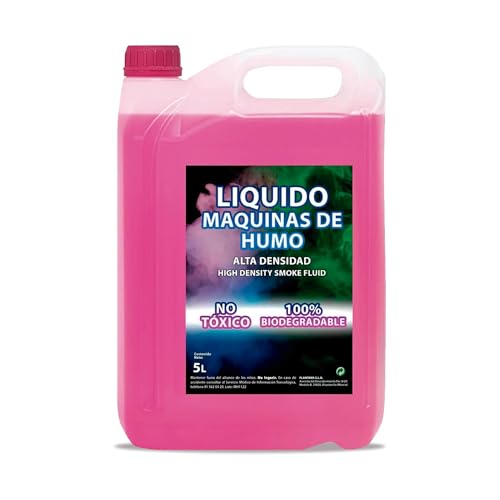 PLANTAWA Nebelfluid 5L | Flüssigkeit für Nebelmaschine mit Hoher Dichte | Ideal für Partys, Halloween und Events | Biologisch Abbaubar, Rückstands- und Fleckenfrei