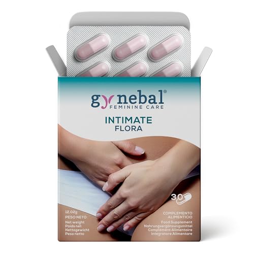 GYNEBAL Probiotika für die Intimgesundheit - Stärkt die Vaginalflora und Schützt vor Infektionen - 30 Kapseln