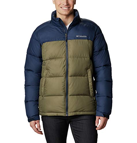 Columbia Herren Jacket Pike Lake Jacke, Stone Green/Collegiate Navy, XX-Large