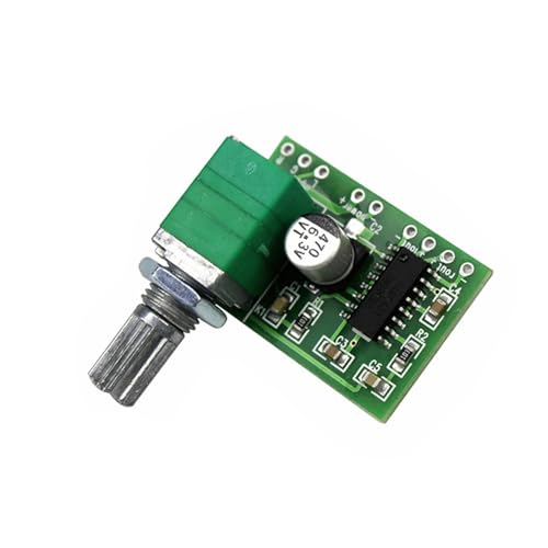 DollaTek Super klein 3W + 3W DC 5V-Audioverstärker Handliche Digitalendstufenmodul Vorstands Zweikanalige PAM8403 Stereo-Verstärker mit Potentiometer für DIY portable Lautsprecher Kopfhörer