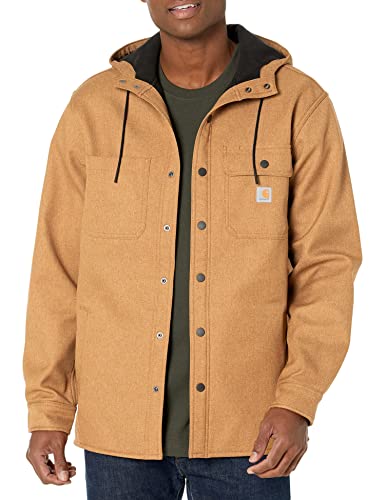 Carhartt Wind and Rain Bonded Jacke Brown, Größe: M