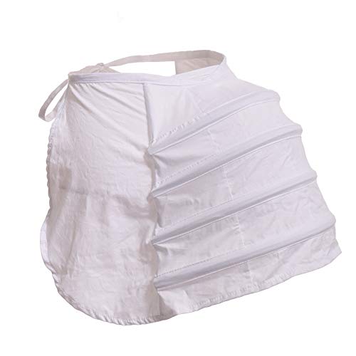 GRACEART Women's Victorian Crinoline Hoop Bustle Cage Pannier (Style-04)