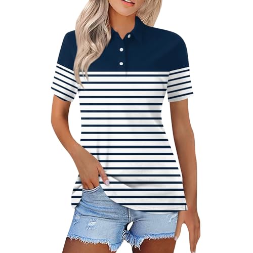 SCBFDI Fasching Oberteil Damen T Shirt Damen Damen Blusen Elegant Sweatshirt Damen Oversized Shirt Lang Damen Top Party Sport Crop Top Oberteil Damen Elegant Sexy Tunika Damen Sommer Blau 2XL