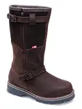 demar. LEDER Thermostiefel Jagdstiefel TIROL, Braun, 43 EU